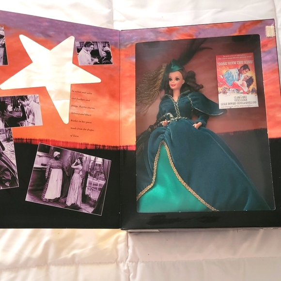 Hollywood Legends Collection Scarlett O'Hara Barbie 1994, NIB Vintage - Picture 2 of 9
